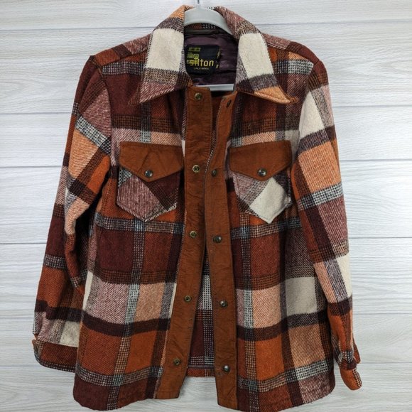 Silton California Jackets & Blazers - Silton California Vintage Plaid Jacket